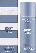 Dolce & Gabbana Light Blue Pour Homme - Perfumowany spray do ciała — Zdjęcie N2