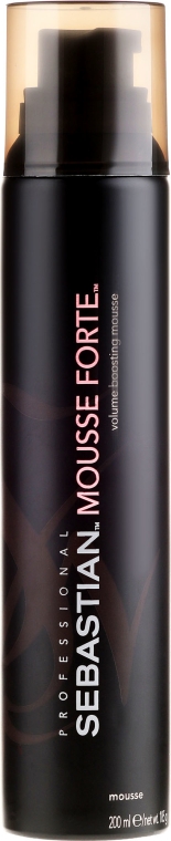 Pianka do włosów zwiększająca objętość, mocna - Sebastian Professional Mousse Forte — Zdjęcie N5