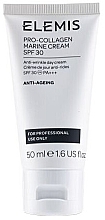 Kup Przeciwzmarszczkowy krem do twarzy na dzień - Elemis Pro-Collagen Marine Cream SPF30 For Professional Use Only