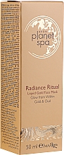 Rozświetlająca maska do twarzy z płynnym złotem - Avon Planet Spa Radiance Ritual Liquid Gold Face Mask — Zdjęcie N2