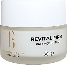 Rewitalizujący krem ujędrniający do twarzy - Gemma's Dream Revital Firm Pro-Age Cream — Zdjęcie N2