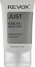 Kup Rozjaśniające serum do twarzy z kwasem azelainowym 10% - Revox Just Azelaic Acid Suspension 10%