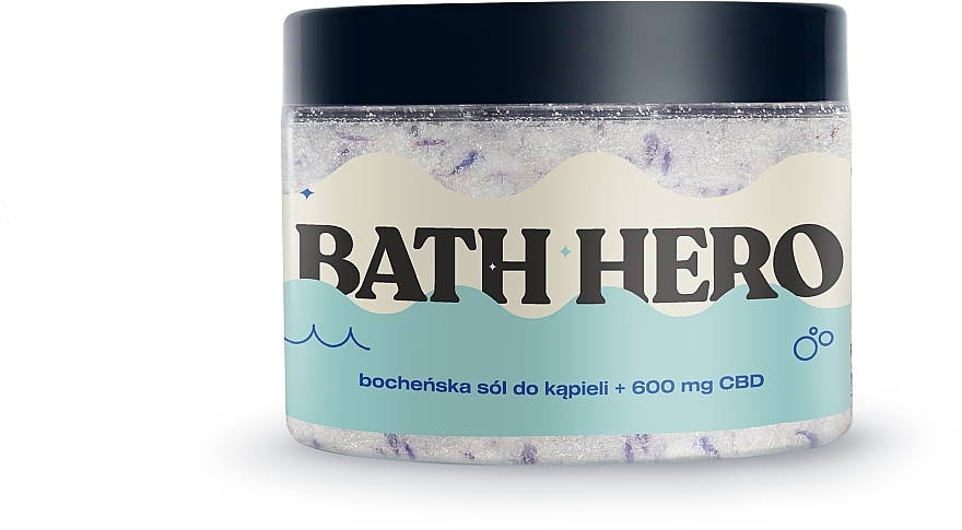 PRZECENA! Sól do kąpieli - Hemp Juice Bath Hero 600 Mg CBD * — Zdjęcie N1
