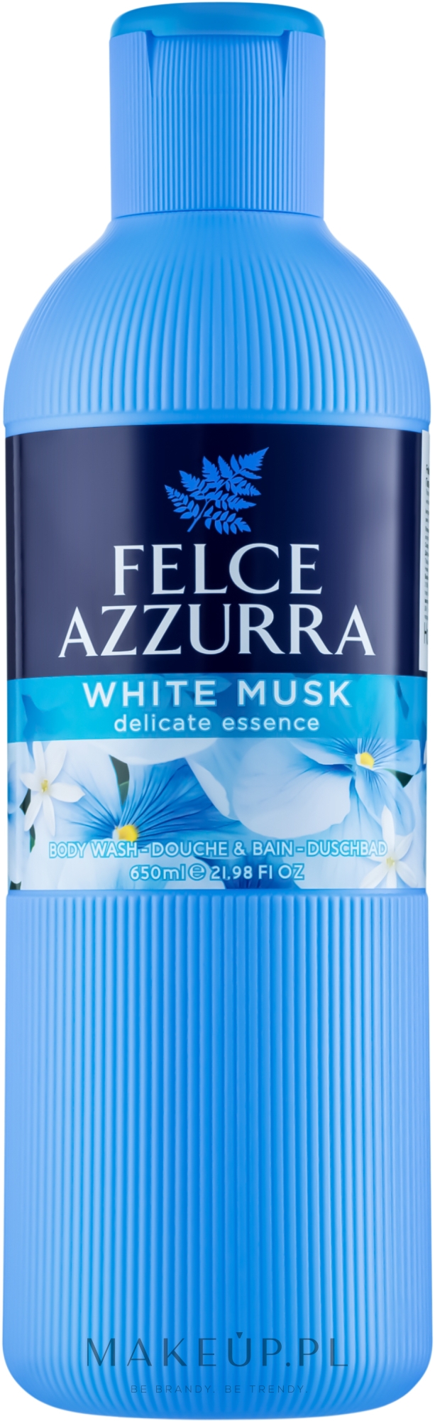 Żel pod prysznic i płyn do kąpieli Białe piżmo - Felce Azzurra White Musk Shower Gel And Bath Foam — Zdjęcie 650 ml
