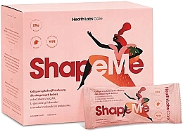 PRZECENA! Odżywczy koktajl białkowy dla aktywnych kobiet Truskawka ze śmietanką - Health Labs Care ShapeMe * — Zdjęcie N1