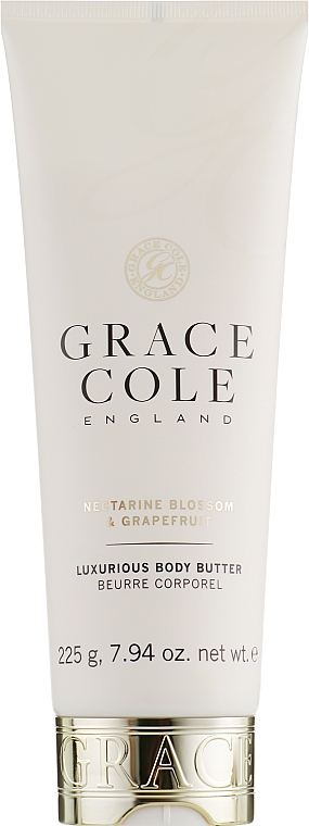 Masło do ciała - Grace Cole Boutique Nectarine Blossom & Grapefruit Luxurious Body Butter — Zdjęcie N1