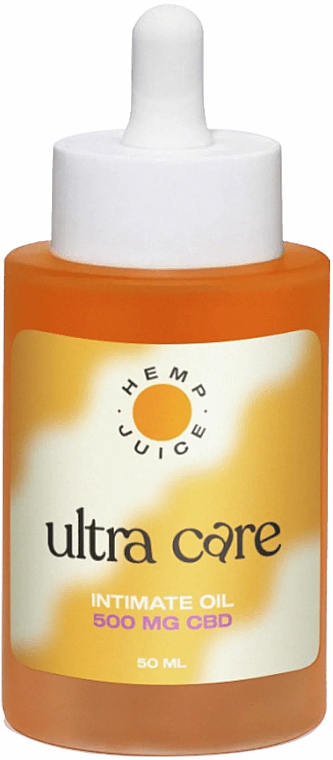 Olejek do okolic intymnych - Hemp Juice Ultra Care 500 Mg CBD — Zdjęcie N1