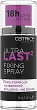 Spray utrwalający makijaż - Catrice Fixative Spray Waterproof Ultra Last2 — Zdjęcie N1