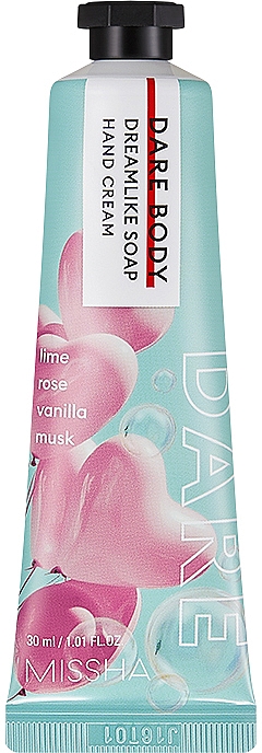 Krem do rąk - Missha Dare Body Hand Cream Dreamlike Soap — Zdjęcie N1