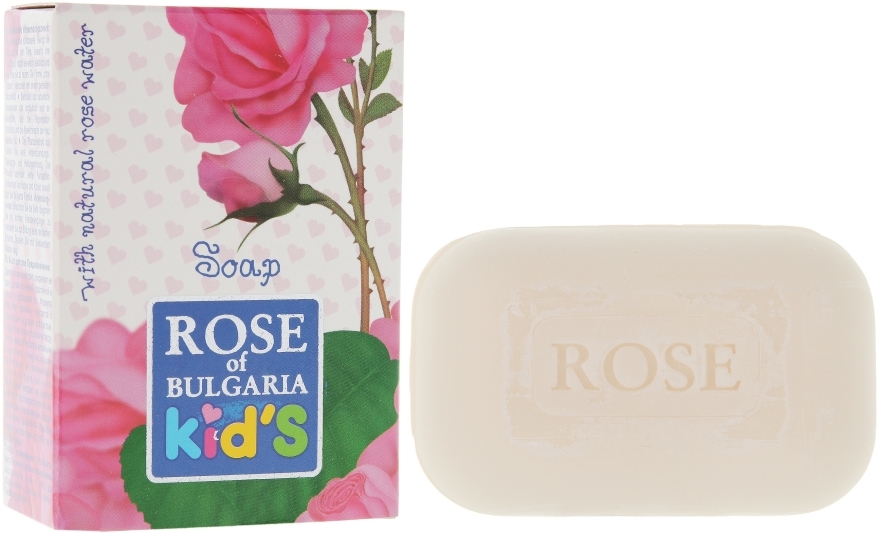 Mydło toaletowe dla dzieci od pierwszych dni życia - BioFresh Rose of Bulgaria Kids Soap