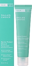 Krem przeciwsłoneczny do twarzy - Paula's Choice Barrier Protect Mineral Sunscreen SPF30 — Zdjęcie N1