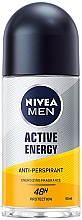 Antyperspirant w kulce dla mężczyzn - NIVEA MEN Active Energy Deodorant Roll-On  — Zdjęcie N1