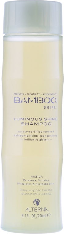 Nabłyszczający szampon do włosów Ekstrakt z bambusa - Alterna Bamboo Shine Luminous Shampoo