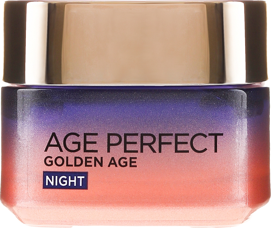 Krem na noc do skóry dojrzałej Złoty wiek - L'Oreal Paris Age Perfect Golden Age Night Cream — Zdjęcie N3