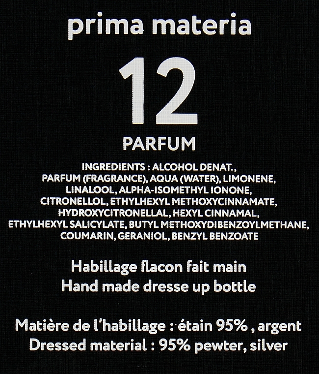 Prima Materia Perfumes №12 - Zestaw (edp/refills 3 x 14 ml) — Zdjęcie N3