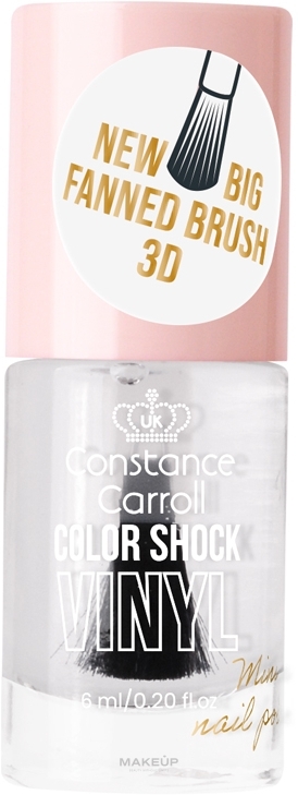 Lakier do paznokci - Constance Carroll Color Shock Vinyl Mini Nail Polish — Zdjęcie 01 - Clear