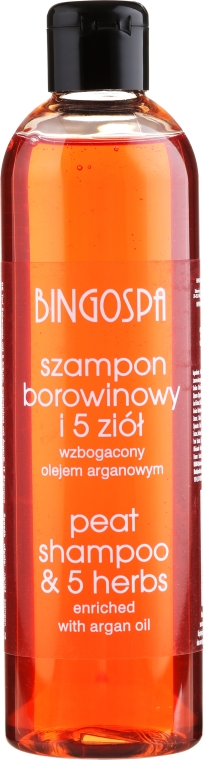 Szampon borowinowy 5 ziół - BingoSpa Shampoo Mud And Herbs 5