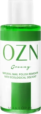 Naturalny zmywacz do paznokci - OZN Greeny Nail Polish Remover — Zdjęcie 100 ml