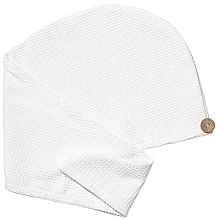 Kup Ręcznik do suszenia włosów, biały - T3 Luxe Turban Waffle Weave Towel