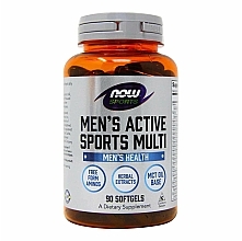 Kup Witaminy dla mężczyzn, kapsułki - Now Foods Men's Extreme Sports Multi Softgels