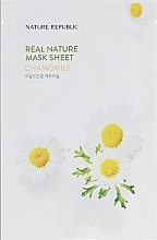 Kup Maska w płachcie z ekstraktem z rumianku - Nature Republic Real Nature Mask Sheet Chamomile