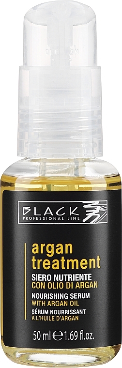 Serum do włosów z olejem arganowym - Black Professional Line Argan Treatment Serum — Zdjęcie N1