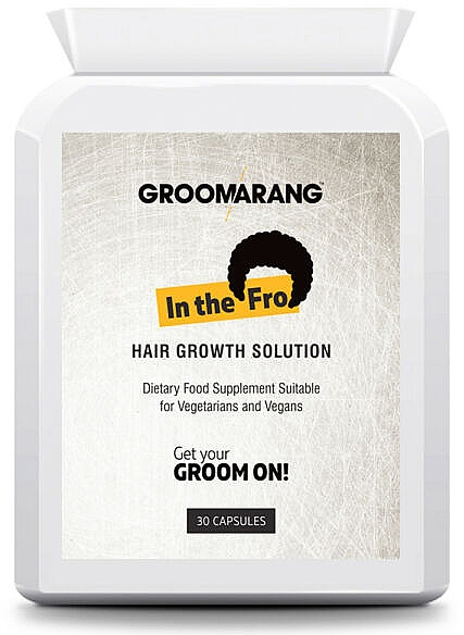 Suplement na porost włosów - Groomarang Hair Growth Natural Accelerator Tablet — Zdjęcie N1