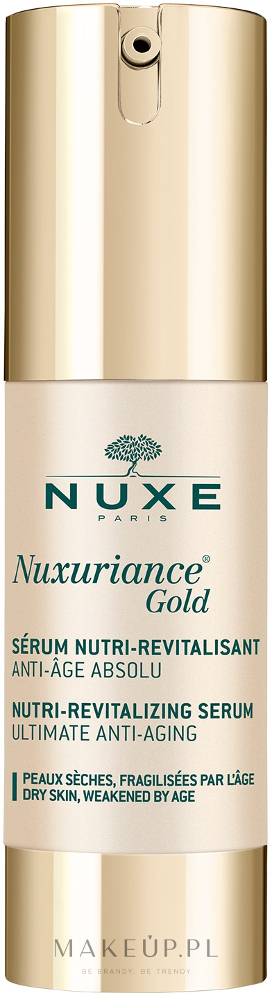 Odżywcze serum rewitalizujące do twarzy - Nuxe Nuxuriance® Gold  — Zdjęcie 30 ml