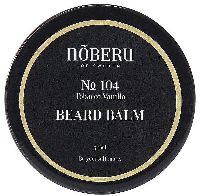 Balsam do brody - Noberu Of Sweden №104 Tobacco Vanilla Beard Balm — Zdjęcie N1
