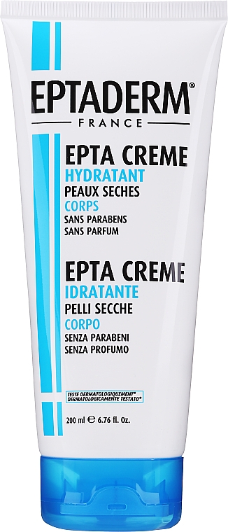 Nawilżający balsam do ciała do skóry suchej i odwodnionej - Eptaderm Epta Creme Body Mosturizing Cream — Zdjęcie N1