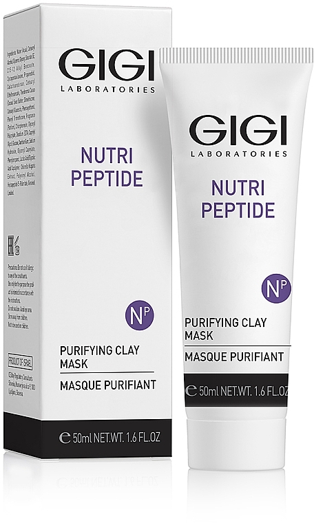 Oczyszczająca maska glinkowa do twarzy - Gigi Nutri-Peptide Purifying Clay Mask — Zdjęcie N2