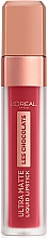 Kup Ultramatowa pomadka w płynie do ust - L'Oreal Paris Les Chocolats Ultra Matte Liquid Lipstick
