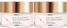 Kup Zestaw - Eclat Skin London EGF Cell Effect Day Moisturiser Set (fcr/2x50ml)