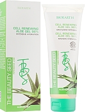 Nawilżający żel do twarzy - Bioearth The Beauty Seed Cell Renewing Aloe Gel 96% — Zdjęcie N2