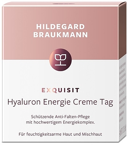 Krem na dzień z kwasem hialuronowym - Hildegard Braukmann Exquisit Hyaluronic Energy Cream Day — Zdjęcie N2