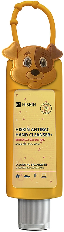 Antybakteryjny żel do rąk Brzoskwinia - HiSkin Antibac Hand Cleanser+ — Zdjęcie N1