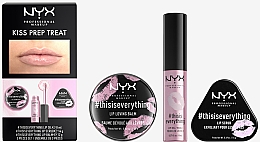 Kup NYX Professional Makeup Kiss Prep Treat (lip/oil 8 ml + lip/balm 12 g + lip/scr 14 g) - Zestaw