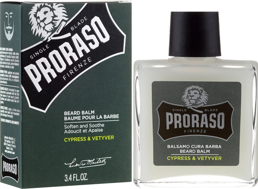 Balsam do brody - Proraso Beard Balm Cypress & Vetyver