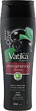 Wzmacniający szampon do włosów z ekstraktem z czarnych oliwek - Dabur Vatika Black Olive Shampoo — Zdjęcie N3