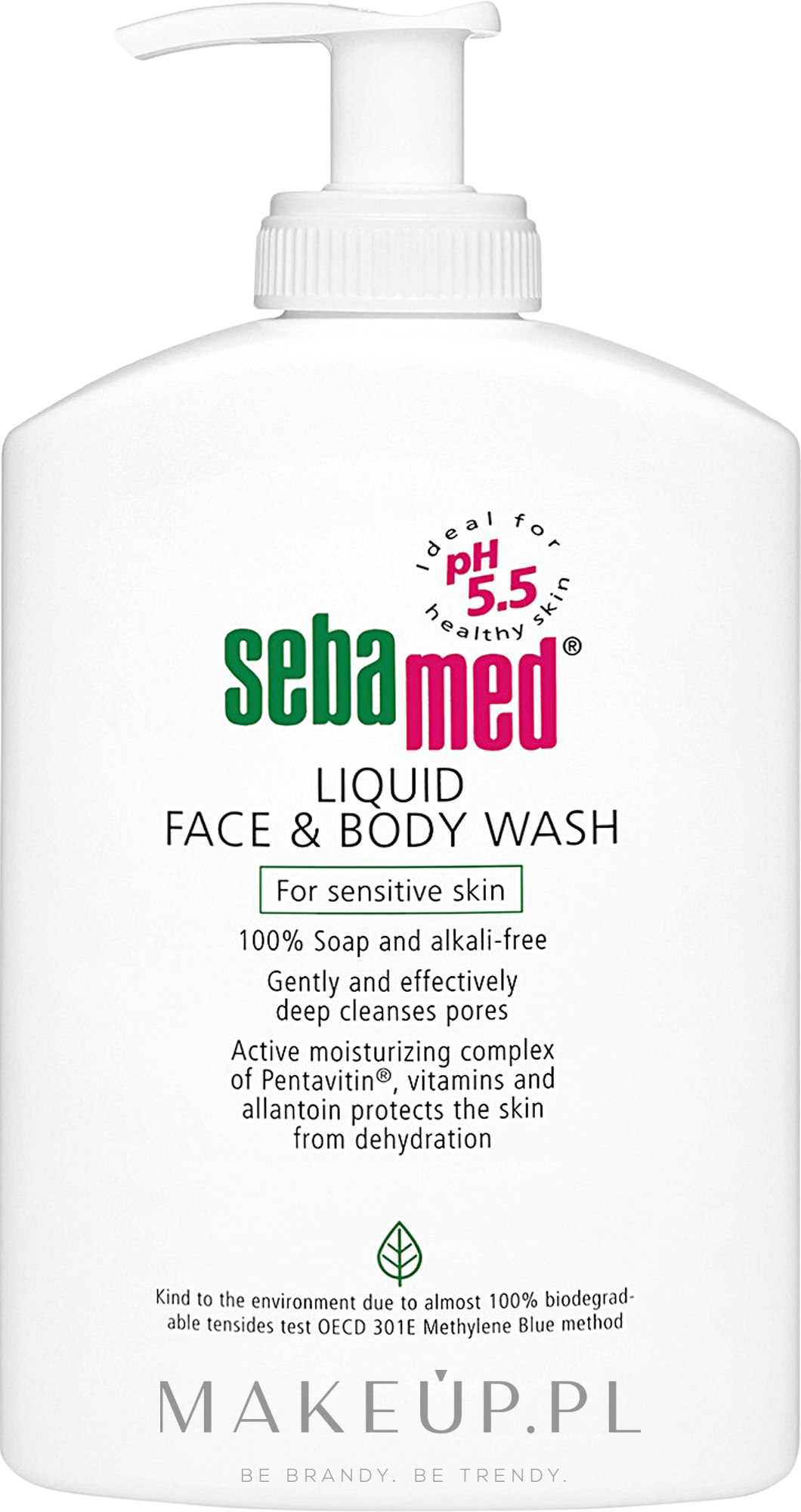 Oczyszczający żel do twarzy i ciała - Sebamed Liquid Face and Body Wash — Zdjęcie 300 ml