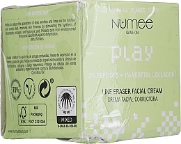 PRZECENA! Przeciwzmarszczkowy krem do twarzy Chmiel i rozmaryn - Numee Game On Play Line Eraser Facial Cream * — Zdjęcie N2