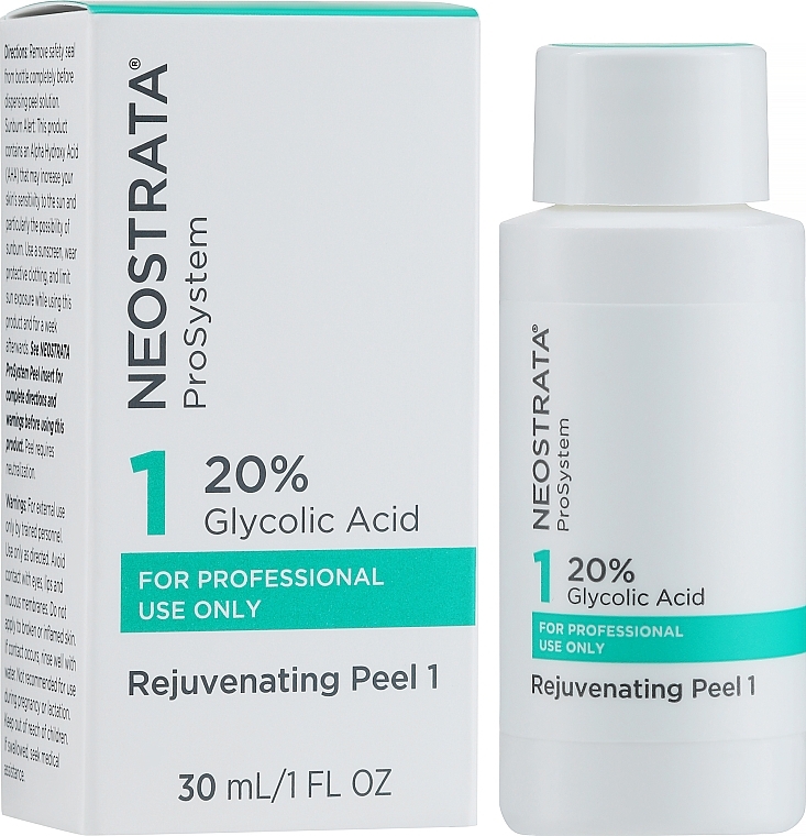 Peeling odmładzający z 20% kwasem glikolowym - NeoStrata ProSystem 20% Glycolic Acid Rejuvenating Peel — Zdjęcie N2