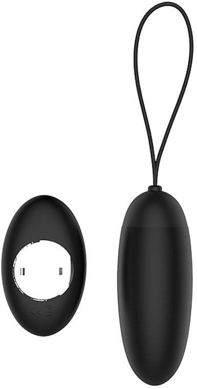 Jajko wibrujące - Dream Toys Pleasure Eggs Remote Dusky Pleaser Black — Zdjęcie N2