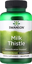 Suplement diety Ostropest plamisty 250 mg, 120 szt - Swanson Milk Thistle — Zdjęcie N1