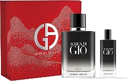 Giorgio Armani Acqua Di Gio Parfum - Zestaw (parfum/100ml + parfum/15ml) — Zdjęcie N1