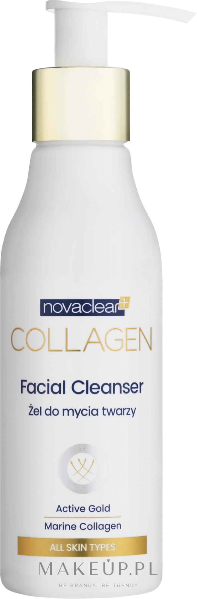 Żel do mycia twarzy z kolagenem - Novaclear Collagen Facial Cleanser — Zdjęcie 150 ml