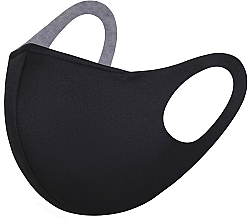 Maska Pitta z mocowaniem, czarny, rozmiar XS - MAKEUP — Zdjęcie N1
