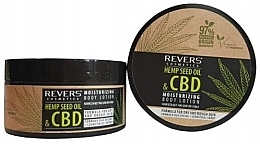 Nawilżający balsam do ciała Olej konopny i CBD - Revers Hemp Seed Oil & CBD Moisturizing Body Lotion — Zdjęcie N1