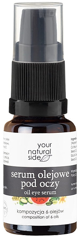 Olejkowe serum pod oczy - Your Natural Side Oil Eye Serum — Zdjęcie N1