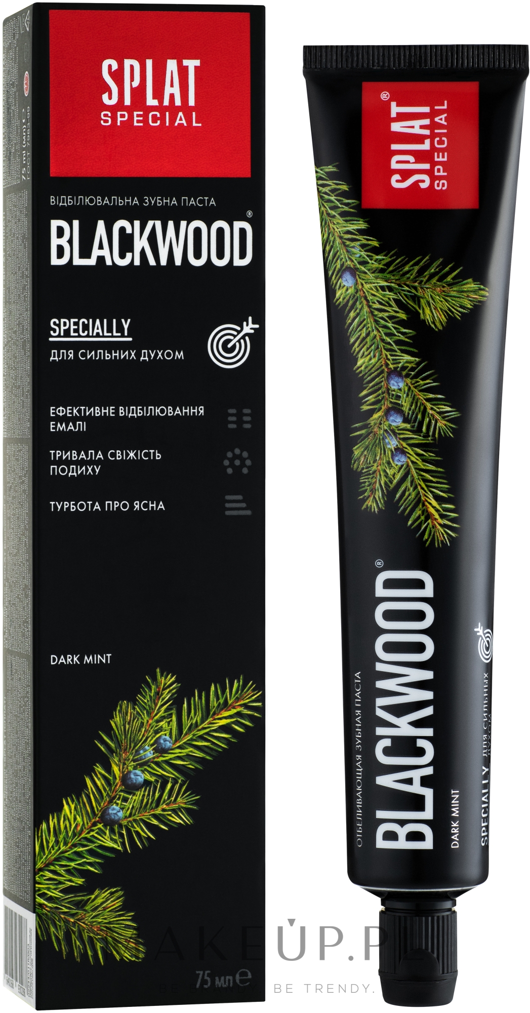 Wybielająca pasta do zębów - SPLAT Special Blackwood Whitening Toothpaste — Zdjęcie 75 ml